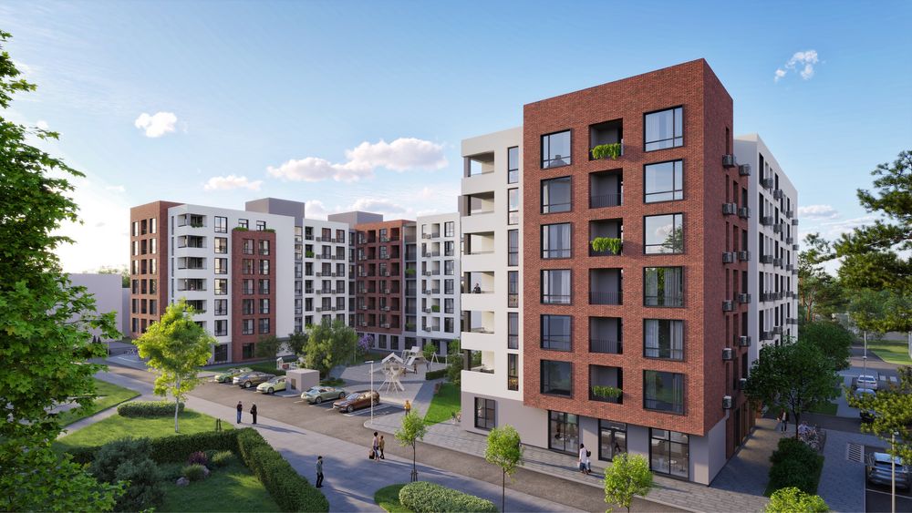 Однокімнатна квартира студія в ЖК Central City