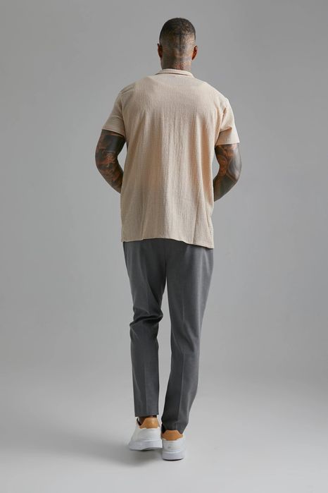 Camisa Boohooman Crinkle tam. M