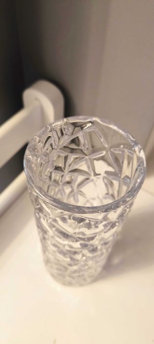 wazon na kwiaty grube szkło