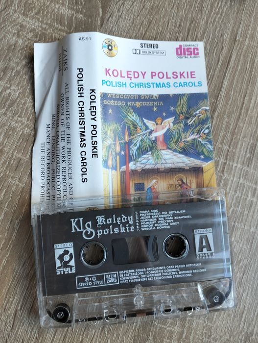Kaseta magnetofonowa Kolędy polskie