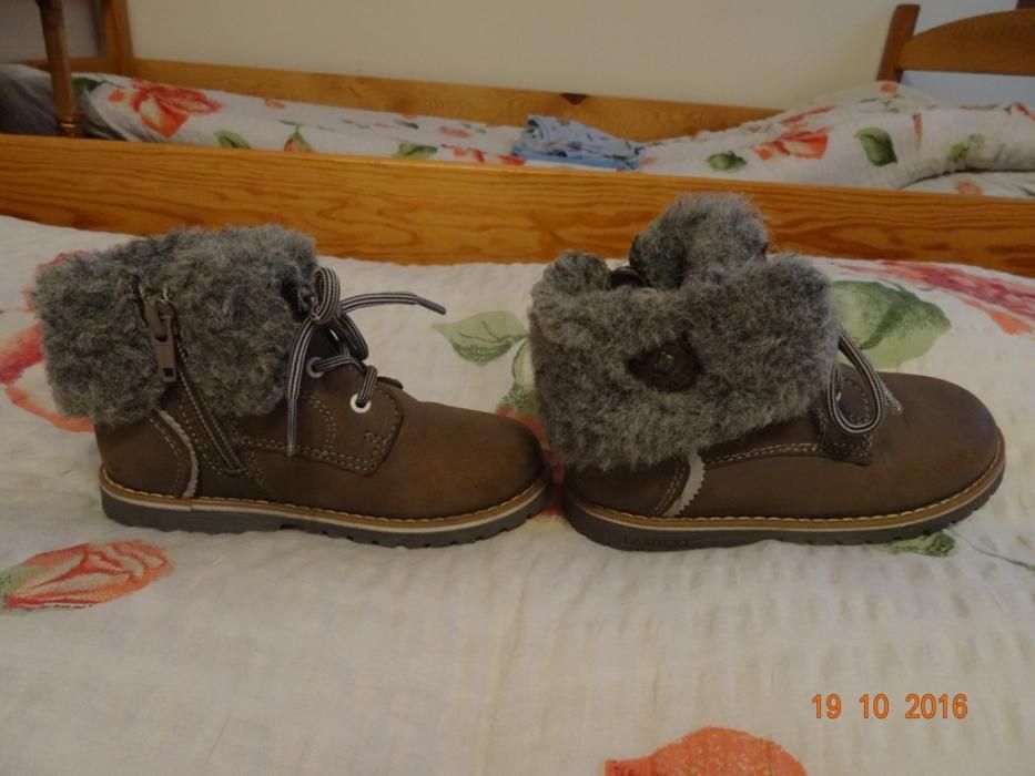 Zimowe buty skórzane Lasocki Kids rozmiar 24