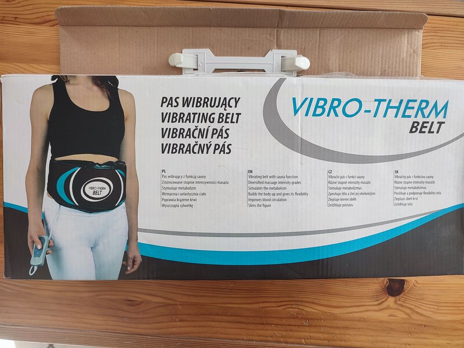 Pas wibrująco rozgrzewający vibro-therm