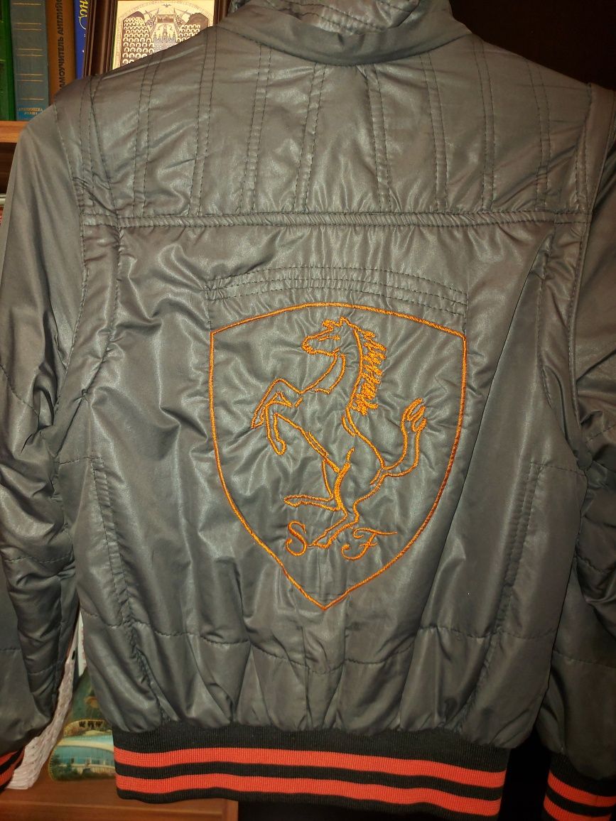 Куртка детская демисезонная, размер 36, 6-8лет