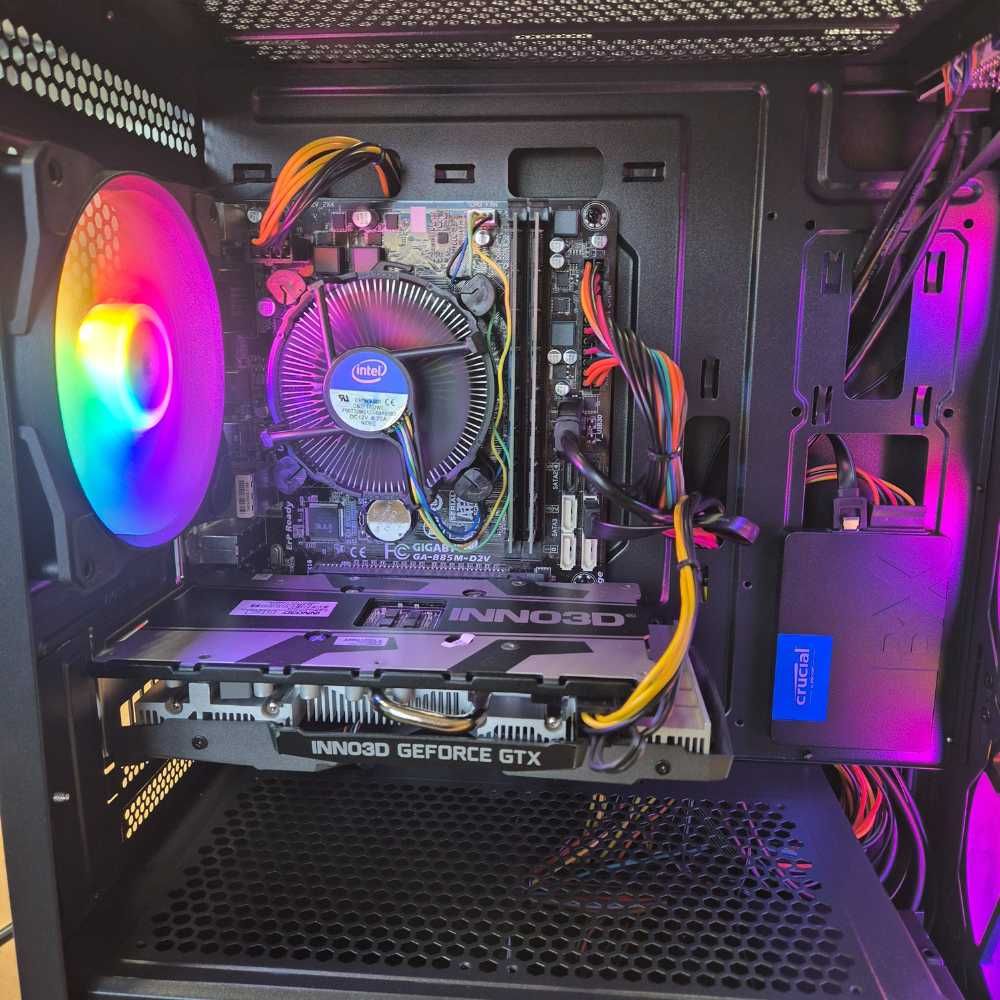 Komputer do Gier I7 GTX 1660S 16GB RAM 512GB SSD
