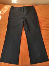Czarne spodnie wide leg Marks & Spencer 44