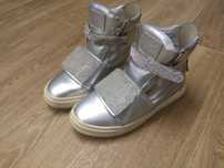 Zanotti  кожаные кеды
