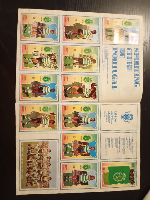 Caderneta Completa Idolos de Portugal