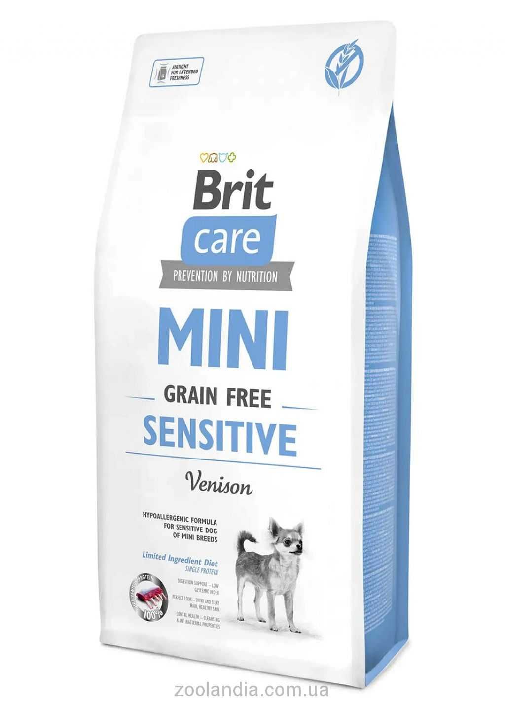 Brit Care Mini Grain Free Sensitive 2кг