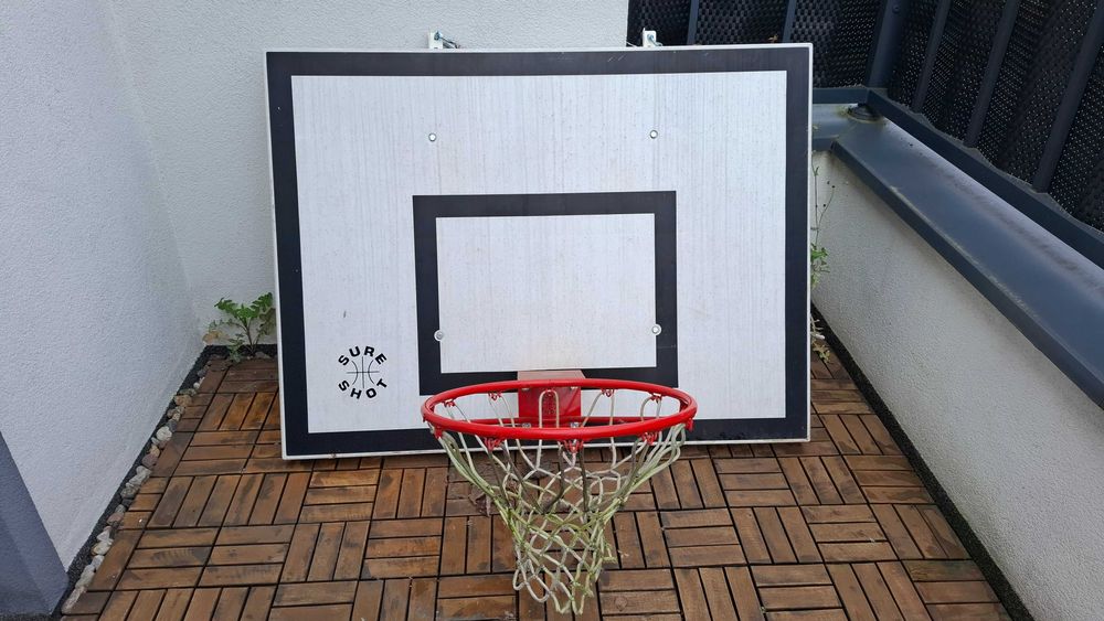 Tablica do koszykówki SureShot 120 x 90 cm + obręcz + siatka GDAŃSK