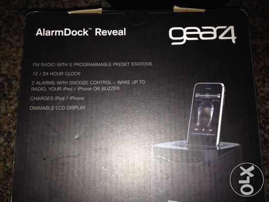 GEAR4 AlarmDock Reveal Ipod ou Iphone