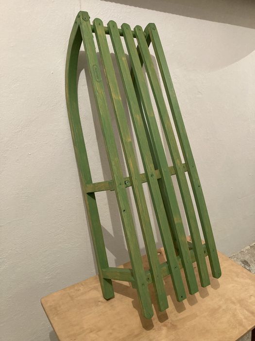 Dostawa gratis sanki drewniane małe 85x30x22