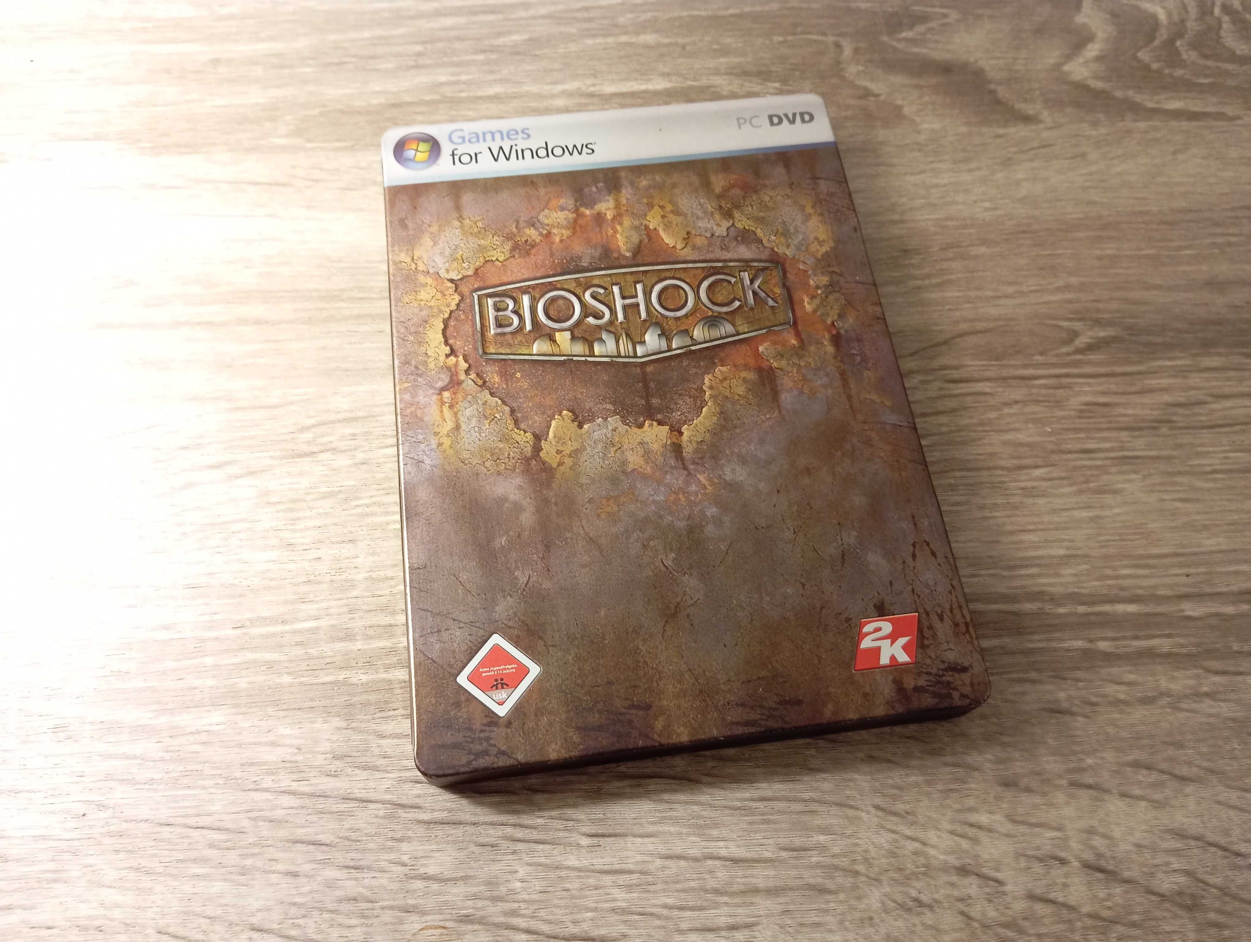 Bioshock 1 STEELBOOK premierowa DE/EN PC3