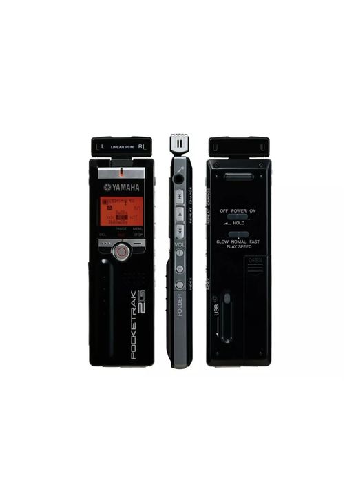 YAMAHA POCKETRAK 2G компактний цифровий рекордер/диктофон