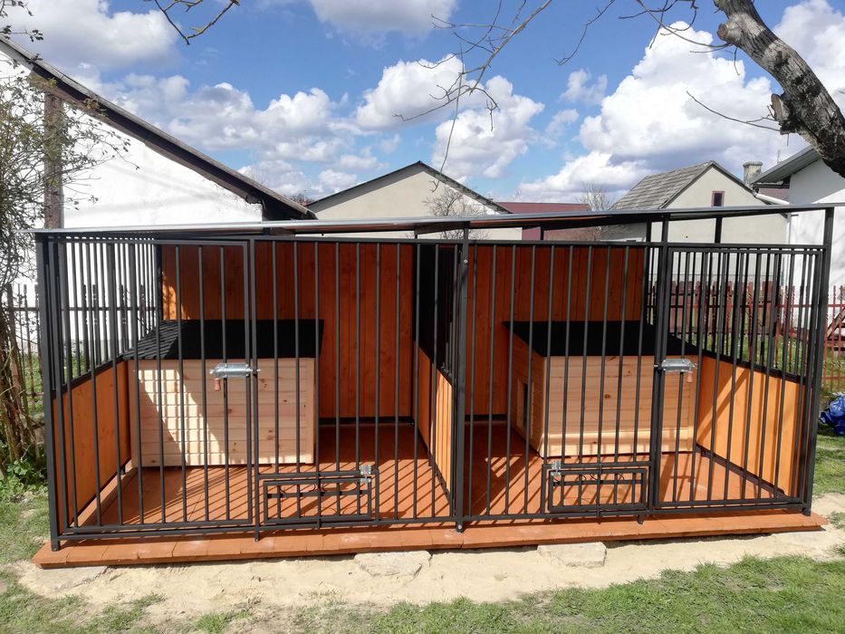 Kojec dla psa podwójny 4x2, kojce dla psów, opolskie