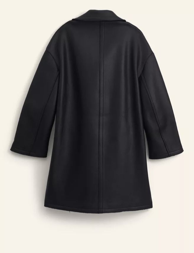 Zara Man wool limited edition relaxed luźny płaszcz S-M