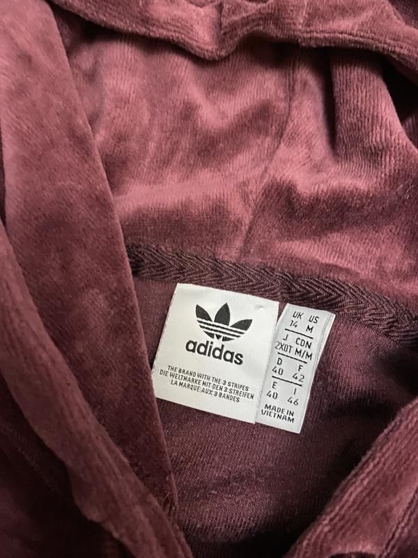 Класна спортивна кофта кроп топ худі adidas оригінал