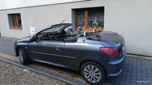 Peugeot 206cc kabriolet benzyna wersja Roxy klimatyzacja