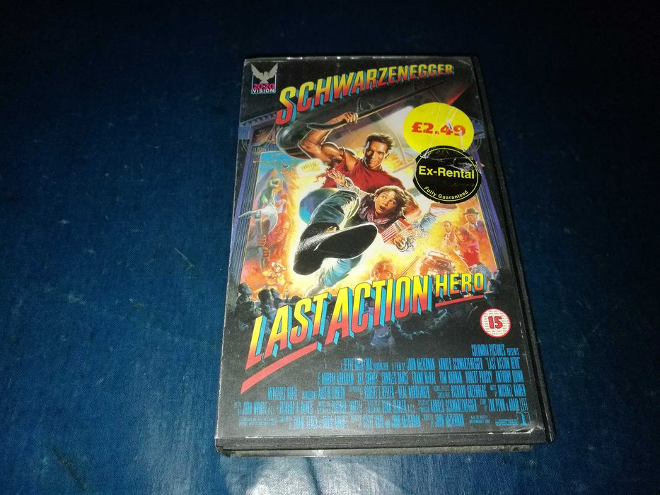 LAST ACTION HERO (Schwarzenegger) VHS