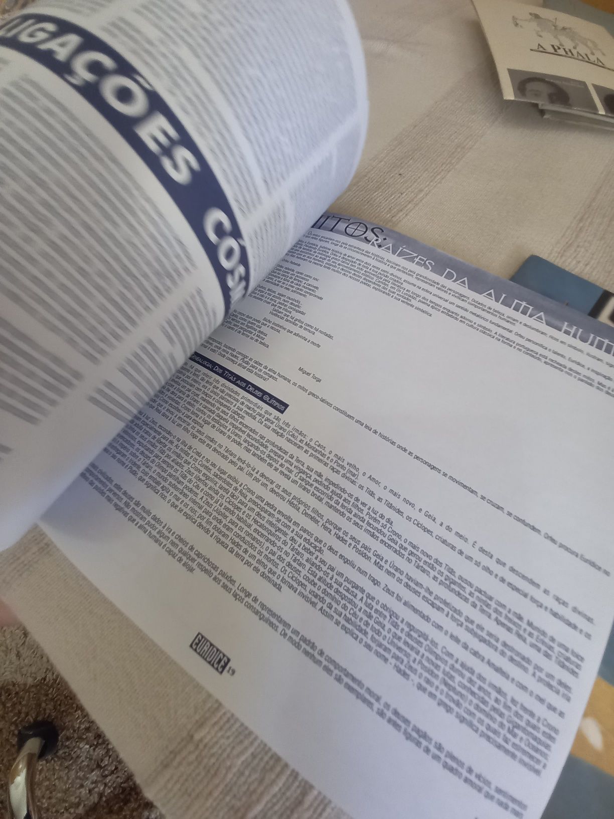 Dois números de revista Euriduce anos 90 em Leiria