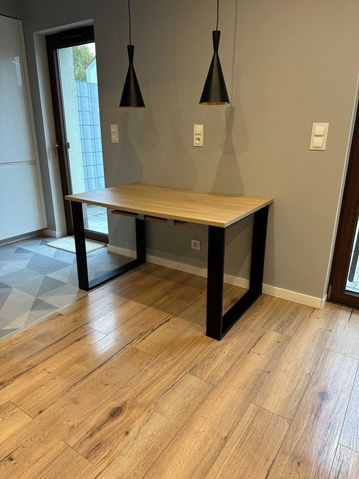 Stół jadalnia salon rozkładany 130 x 80 cm agata meble loft