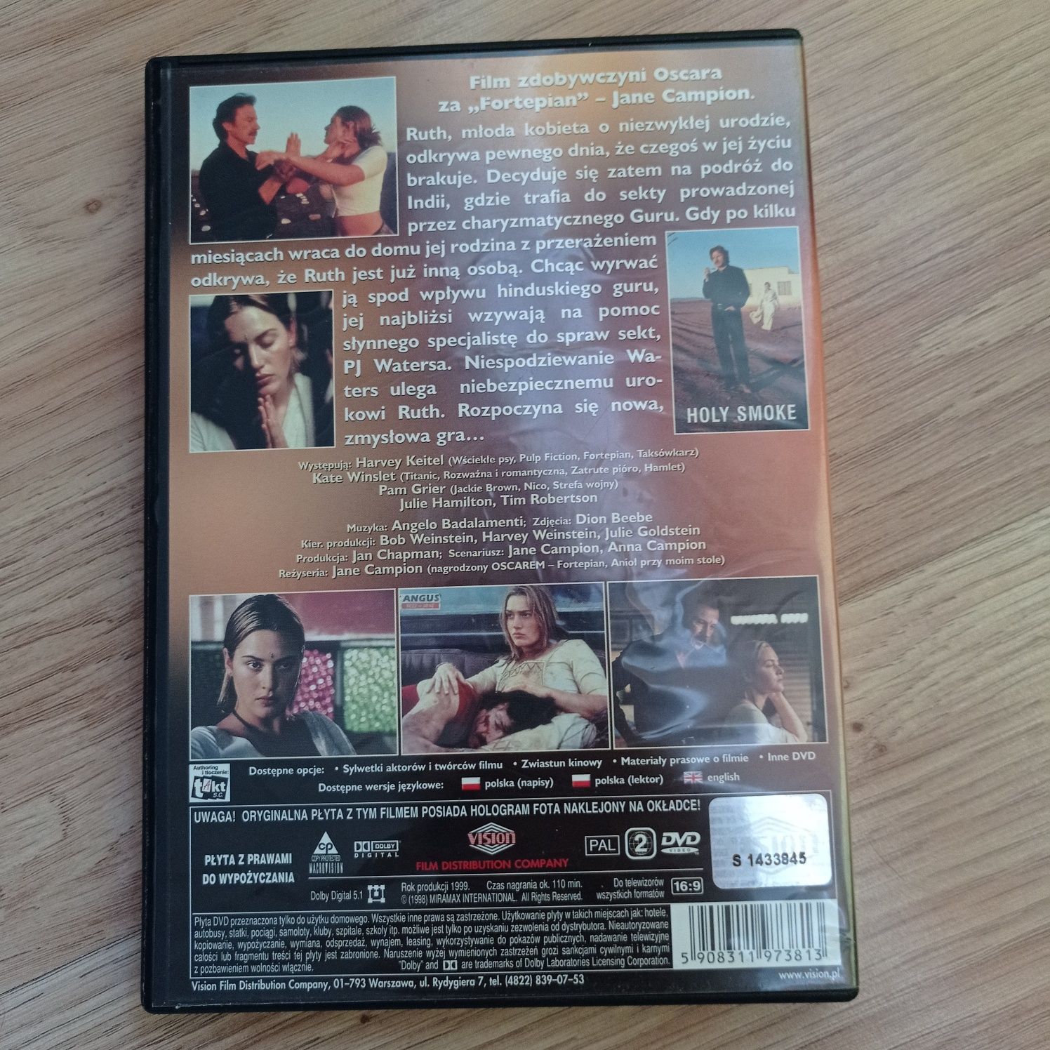 Święty dym (1999) 1 płyta DVD film używany okazja