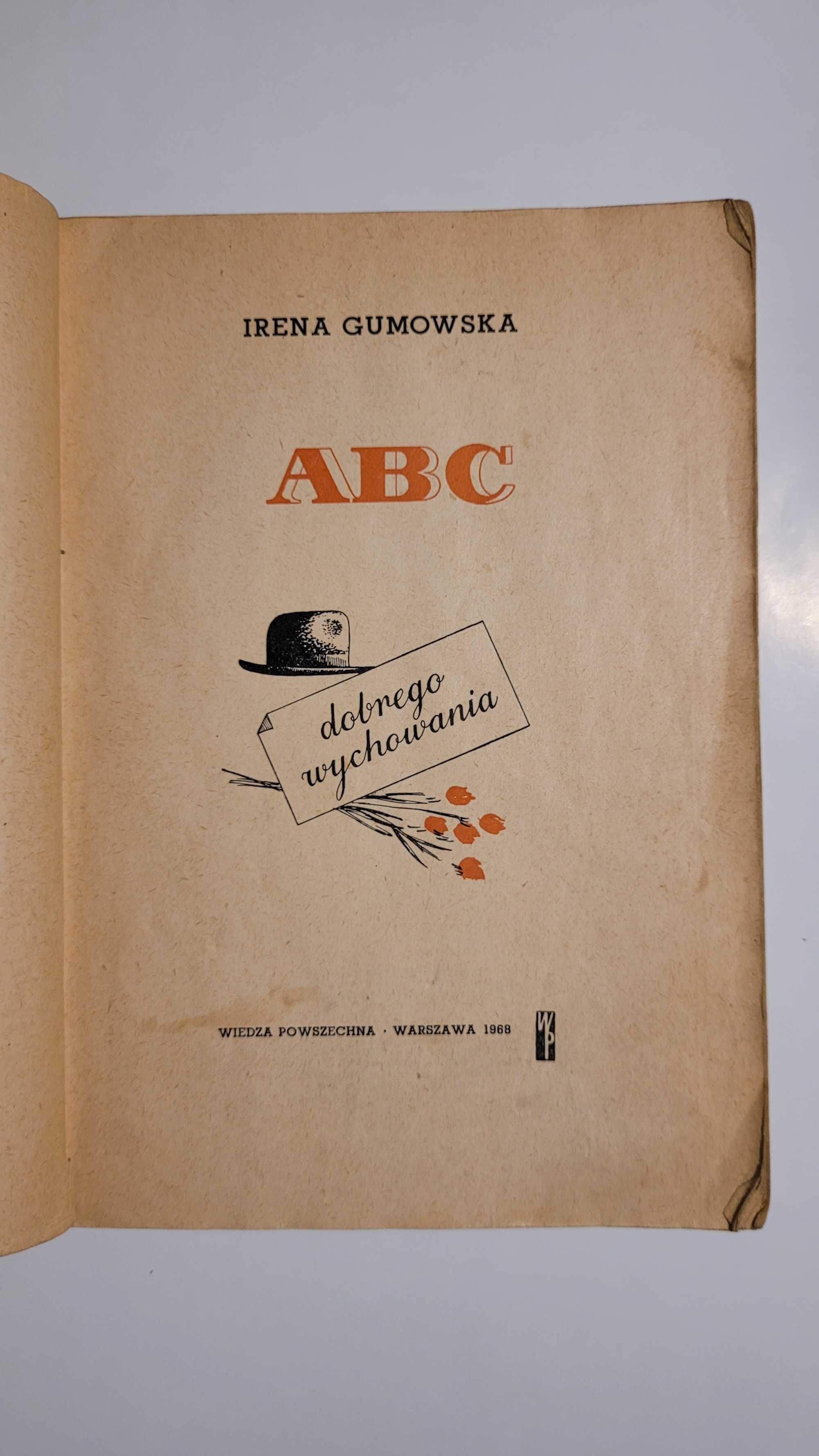 "ABC dobrego wychowania", Irena Gumowska, savoir vivre
