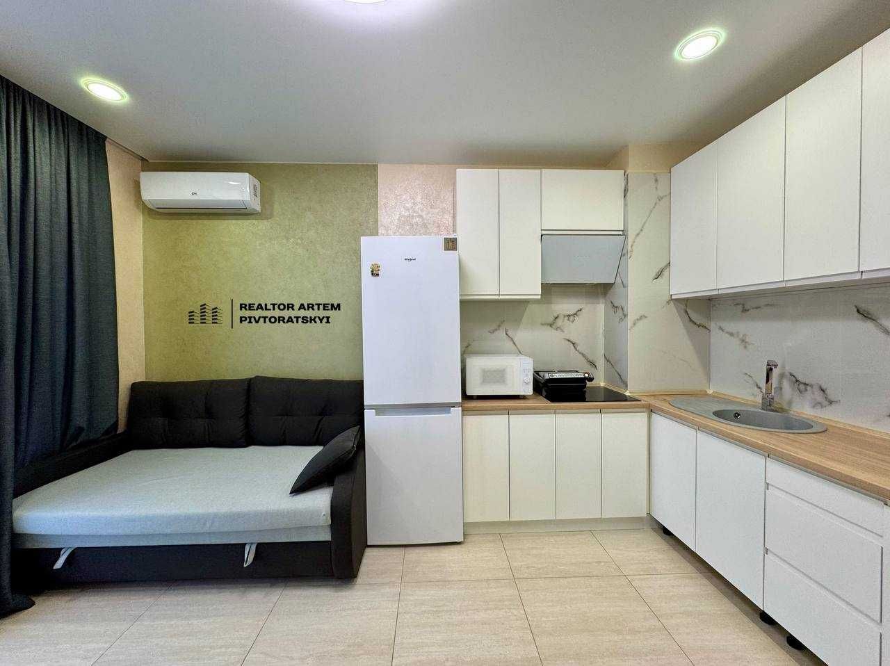 Продам видовую 1к квартиру в ЖК Пятый Континент.Lagom River Park Салют
