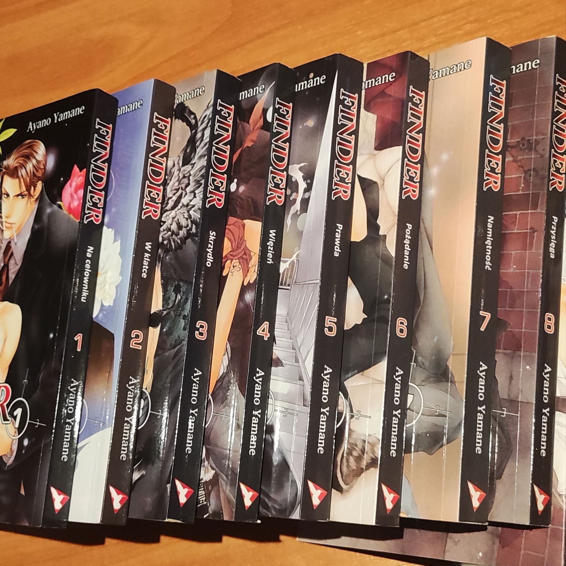 +18 Manga Yaoi BL - Seria Finder - 8 Tomów + Ekskluzywny Bonusowy Book