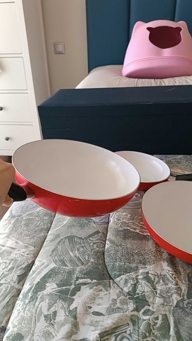 Conjunto de 3 sertãs / frigideiras