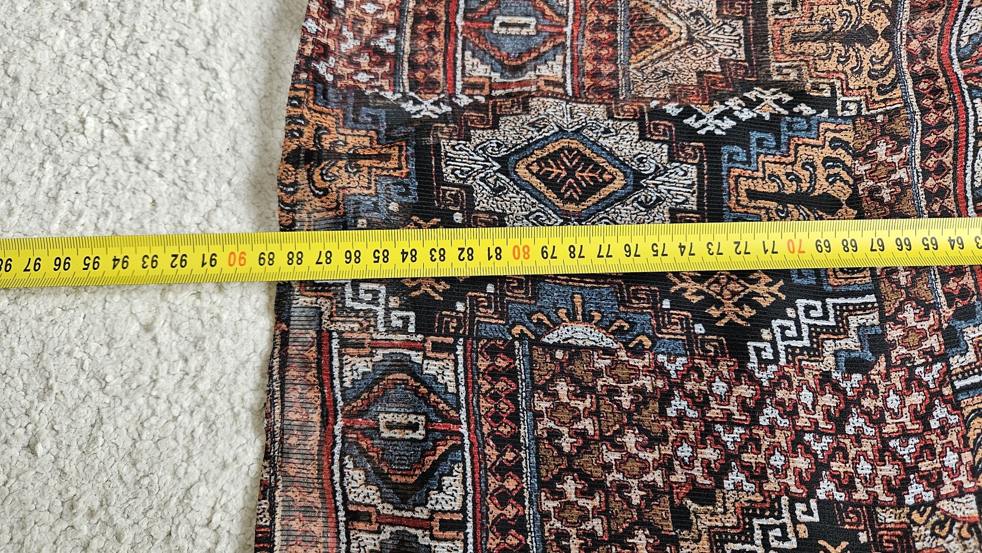 Sukienka boho S/M, r. 36, wraz z kamizelka oversize