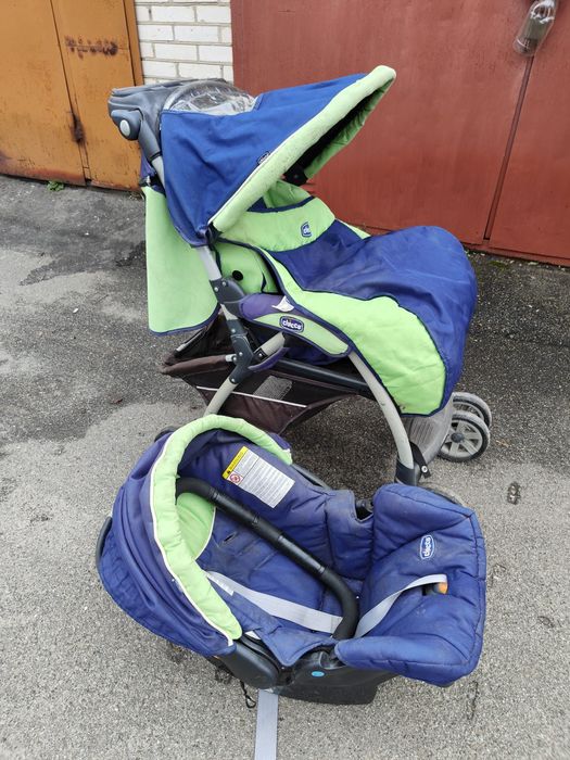 дитячий візок + люлька Chicco,