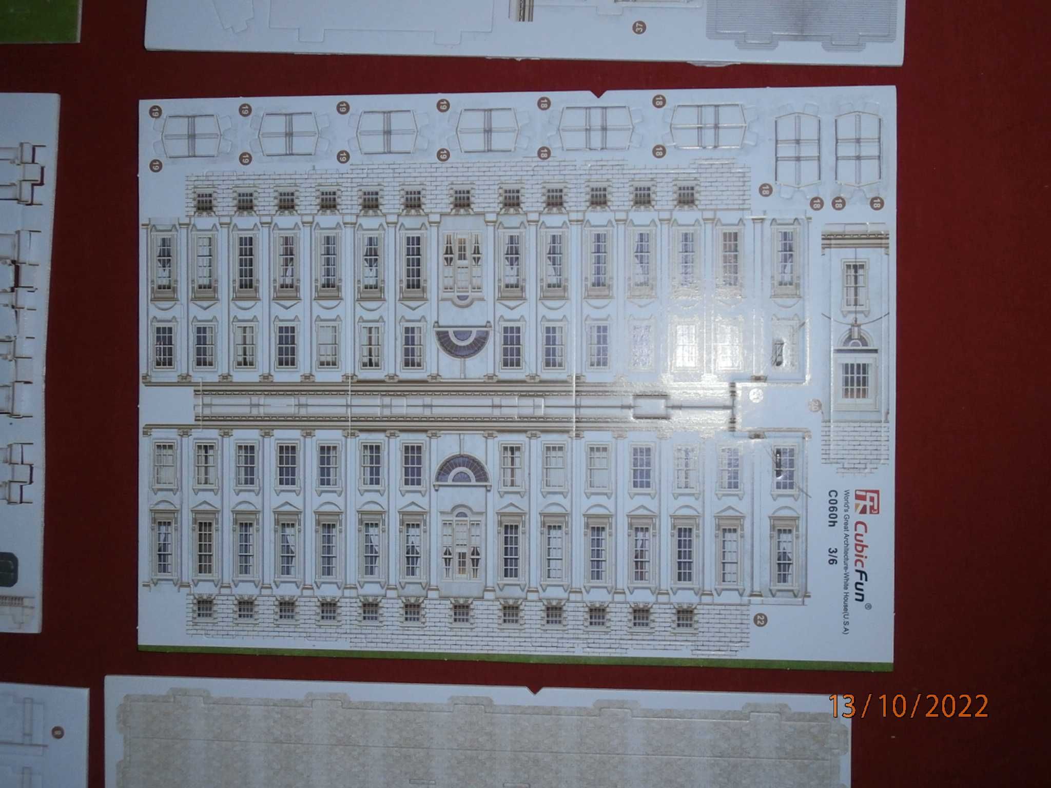 Puzzle 3D - Biały Dom ( THE WHITE HOUSE ) 65 elementów