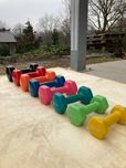 Hantelki Winylowe 1/1,5/2/2,5/3/4/5/6 KG NOWE Hantle do Treningu