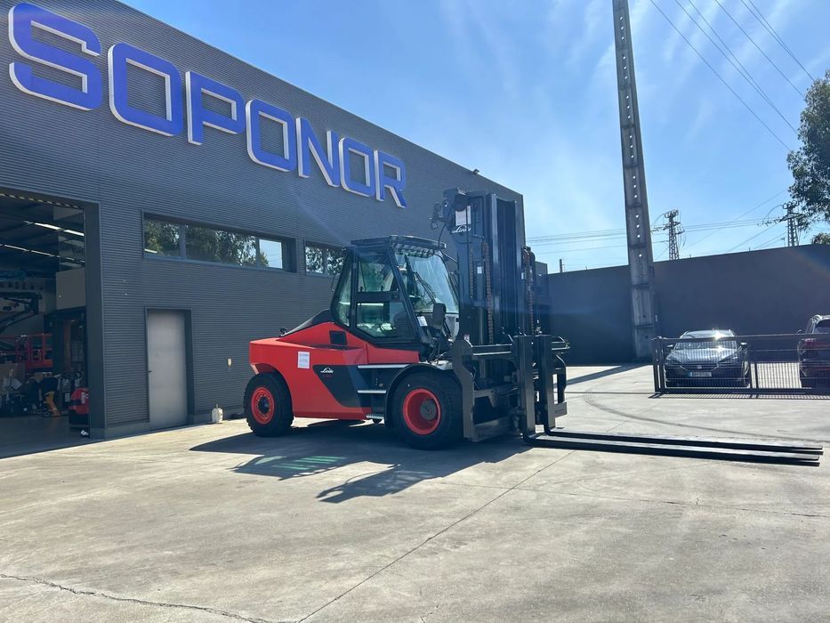 Empilhador Linde 12000 Kgs Diesel
