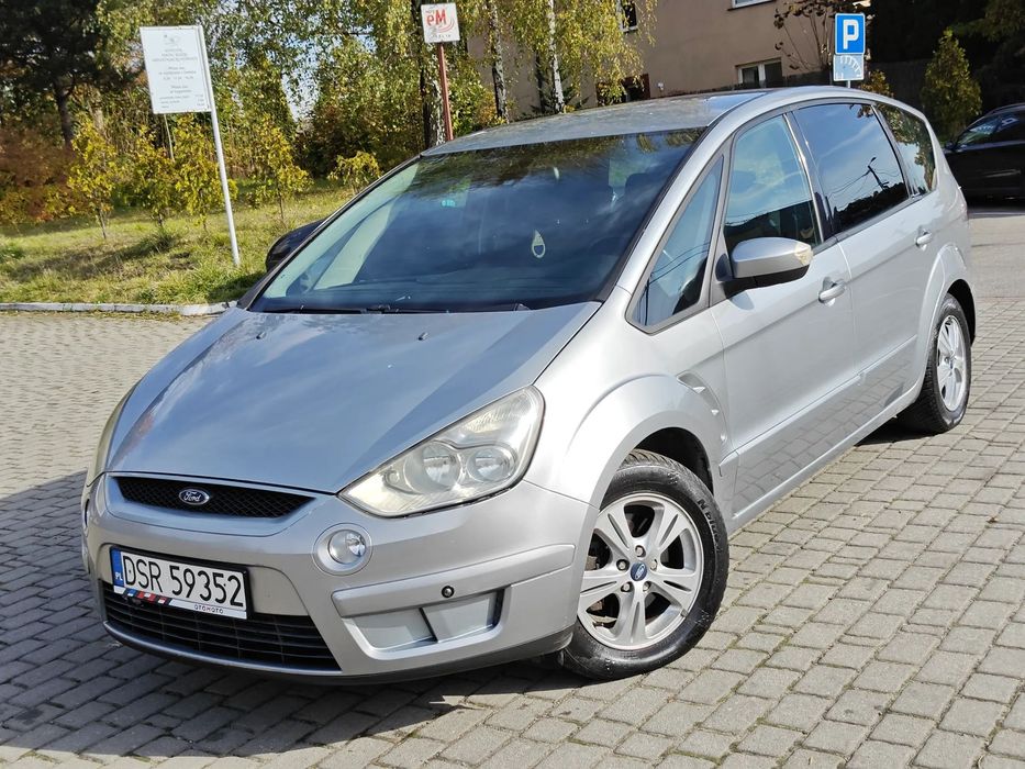 Ford S-Max 2.0 TDCi 140KM * 6 Biegów * Nawigacja GPS * MINIVAN * HAK * Aluski *