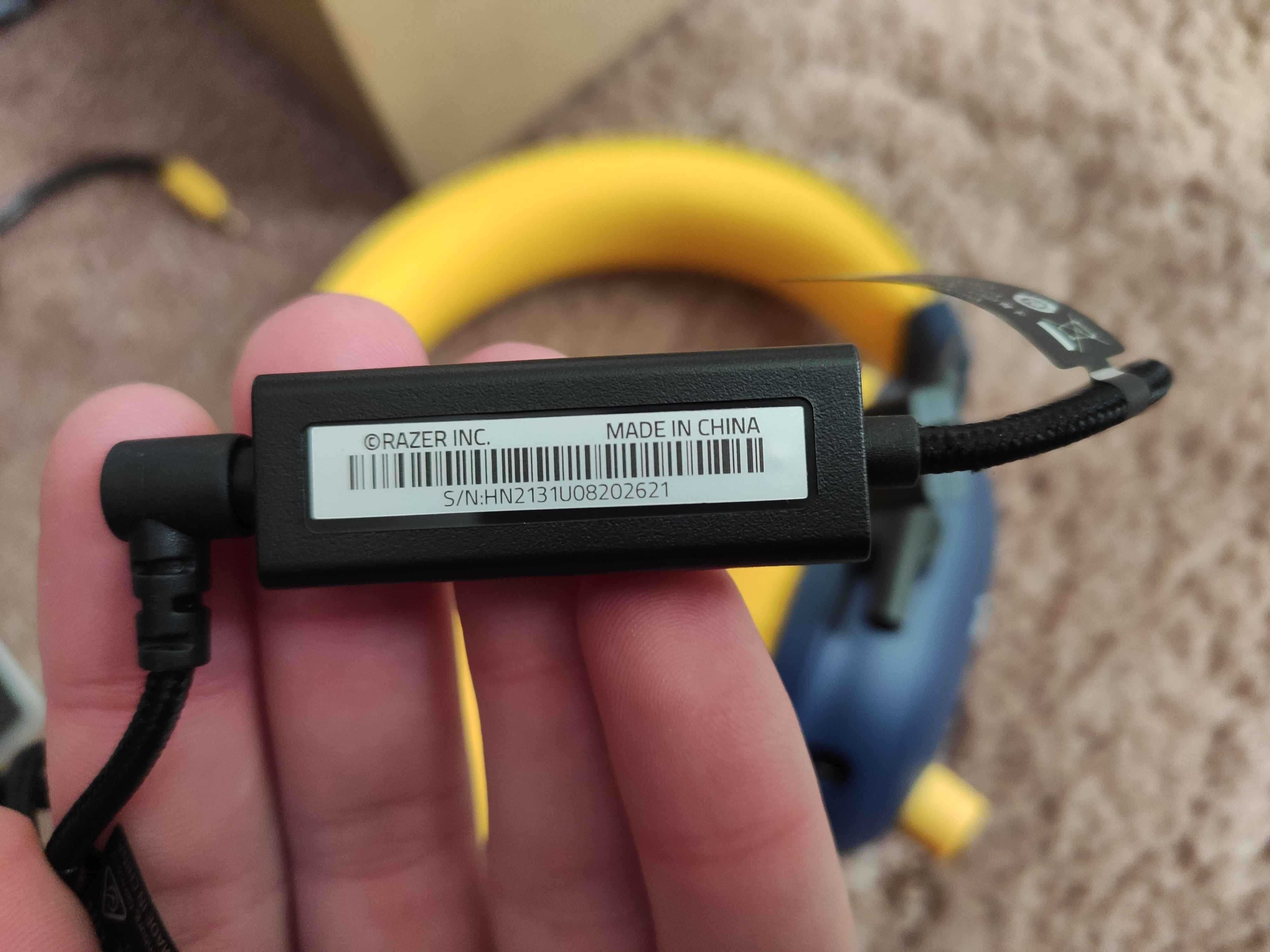 Ексклюзивні навушники Razer Blackshark V2 +USB Card CourageJD Edition