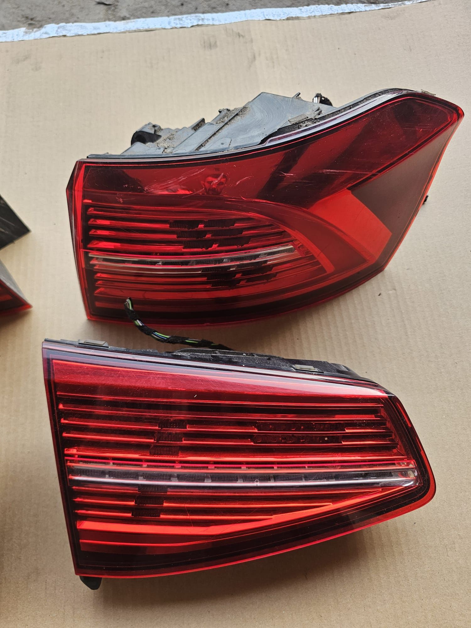 Lampy tył komplet passat b8 kombi highline rline zmienna grafika