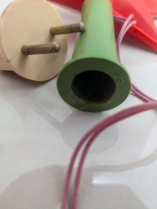 Светящяяся пластмассовая верхушка "Звезда" на ёлку, 20 см