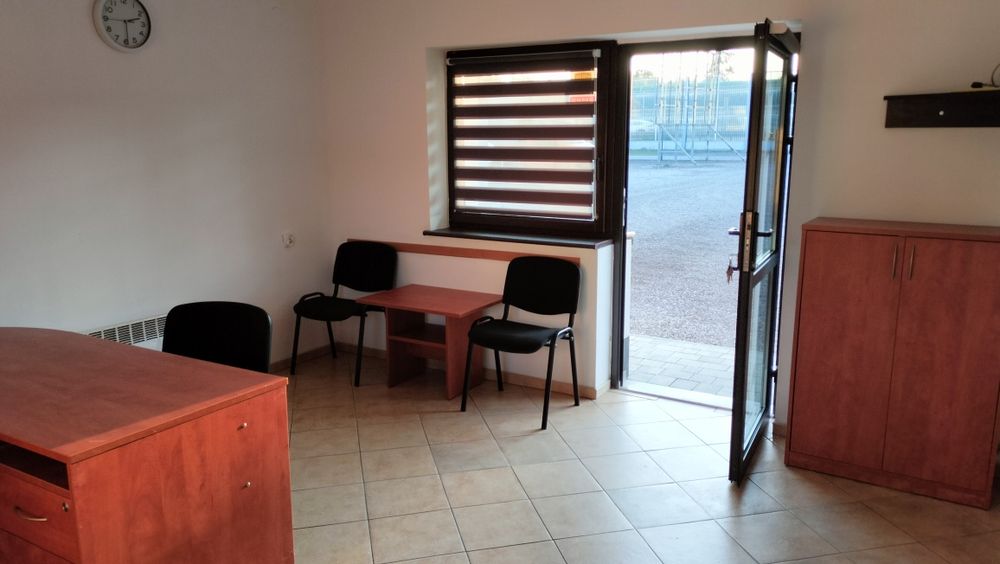 Plac z biurem przy Dk1, działka, biuro, teren inwestycyjny