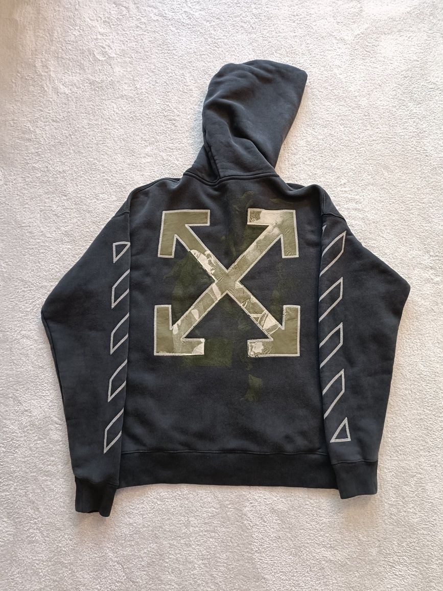 Casaco Zip-Up "Martyrdo" Off-white/ Virgil Abloh