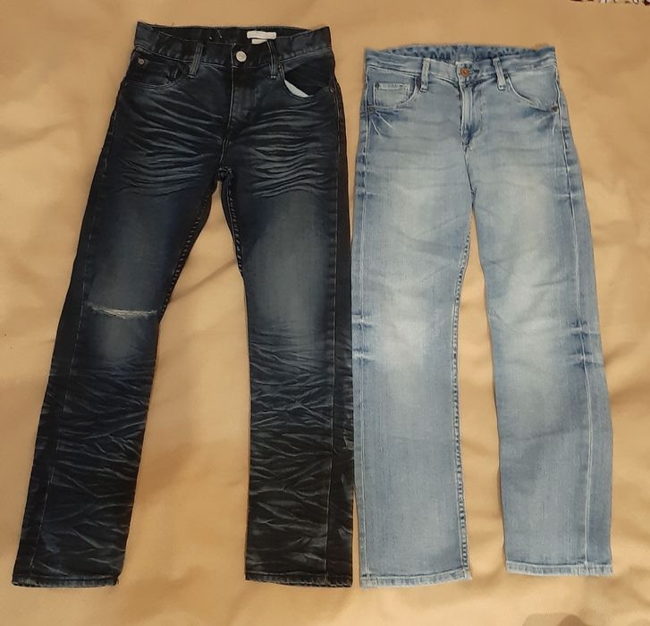 Джинсы для мальчика H&M, p. 140, на 9-10 лет