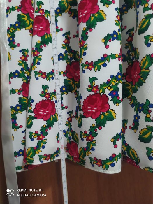 Piękna sukienka z podszewką góralski folk r. 98, Boże Ciało