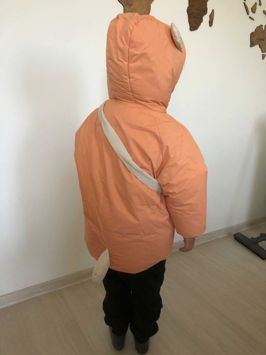 Куртка зимова з вушками + бананка 116р ( 5-6 років)