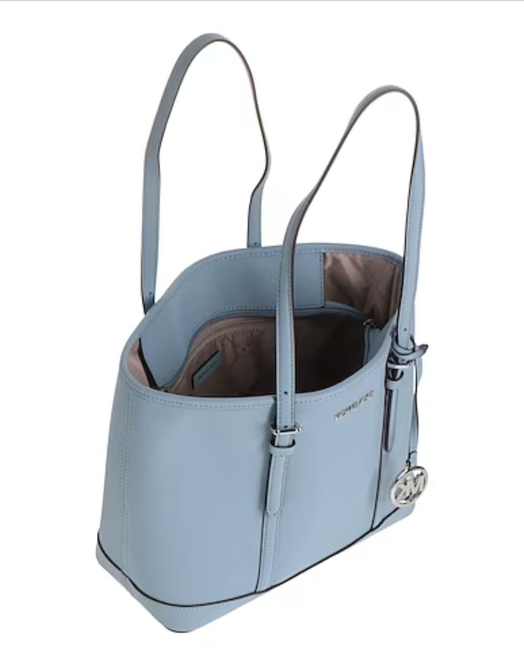 Nowa torebka Michael Kors Jet Set Pale Blue A4 shopper oryginalna