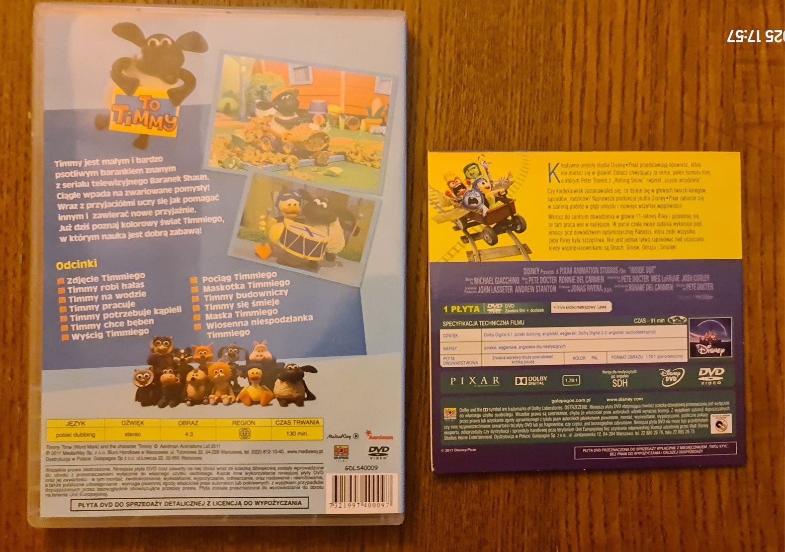 Bajki DVD Baranek Shaun Pingwiny z Madagaskaru Kumba Krudowie