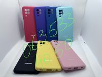 Чехол Silicone cover для Samsung M32 A22 4g софт тач м32 а22 бампер