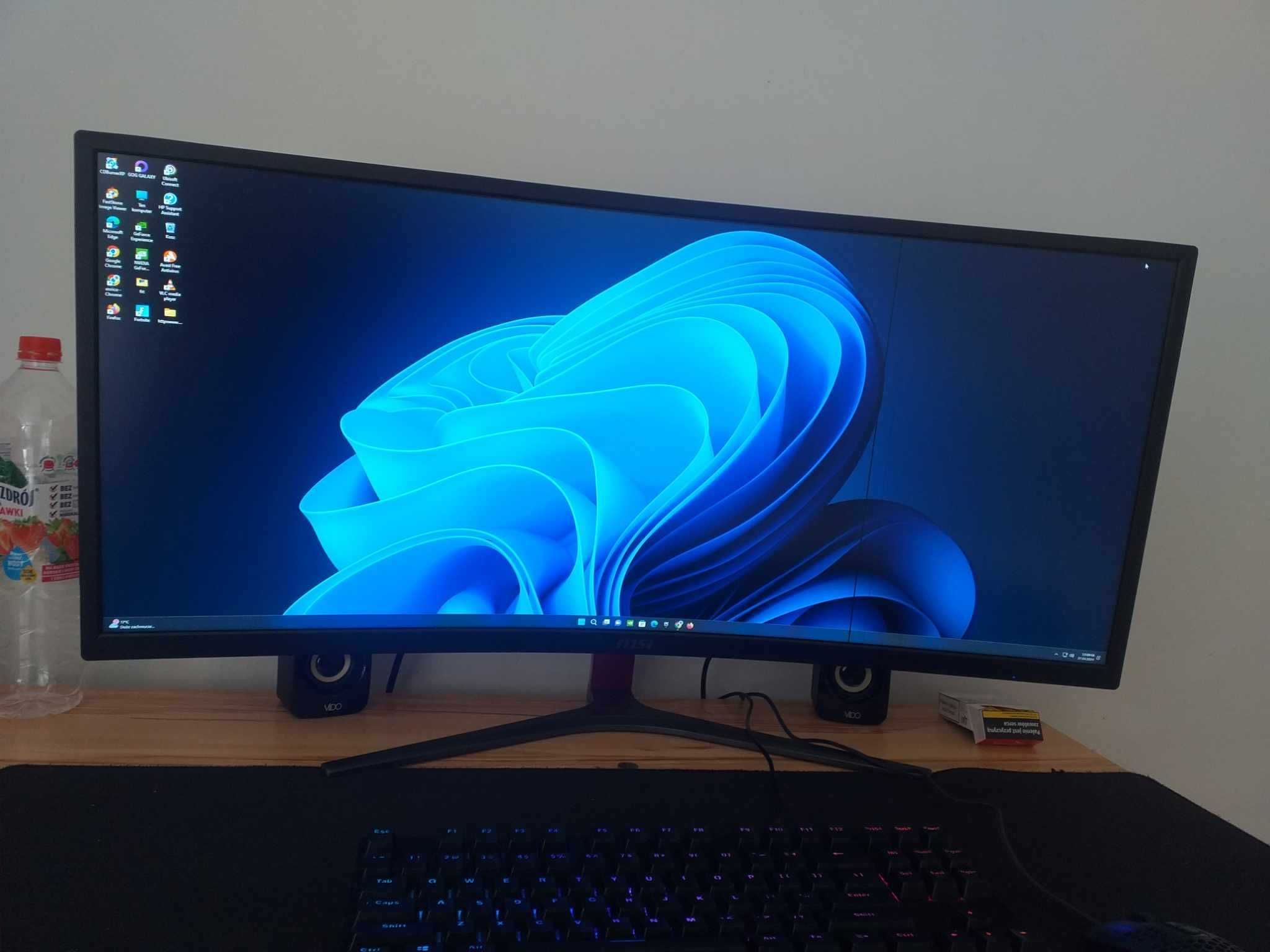 Monitor LED MSI Optix MAG341CQ 34 " 3440 x 1440 px VA