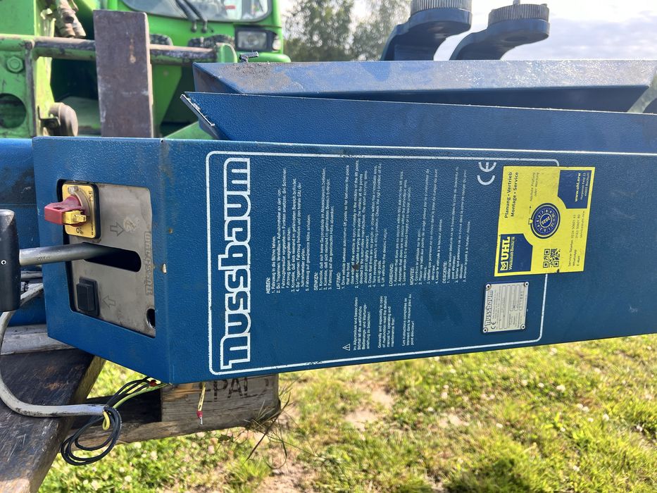 Podnośnik dwukolumnowy Nussbaum 4,5T