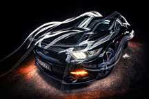 Ford Mustang doinwestowany, super dźwięk V8, opony all season