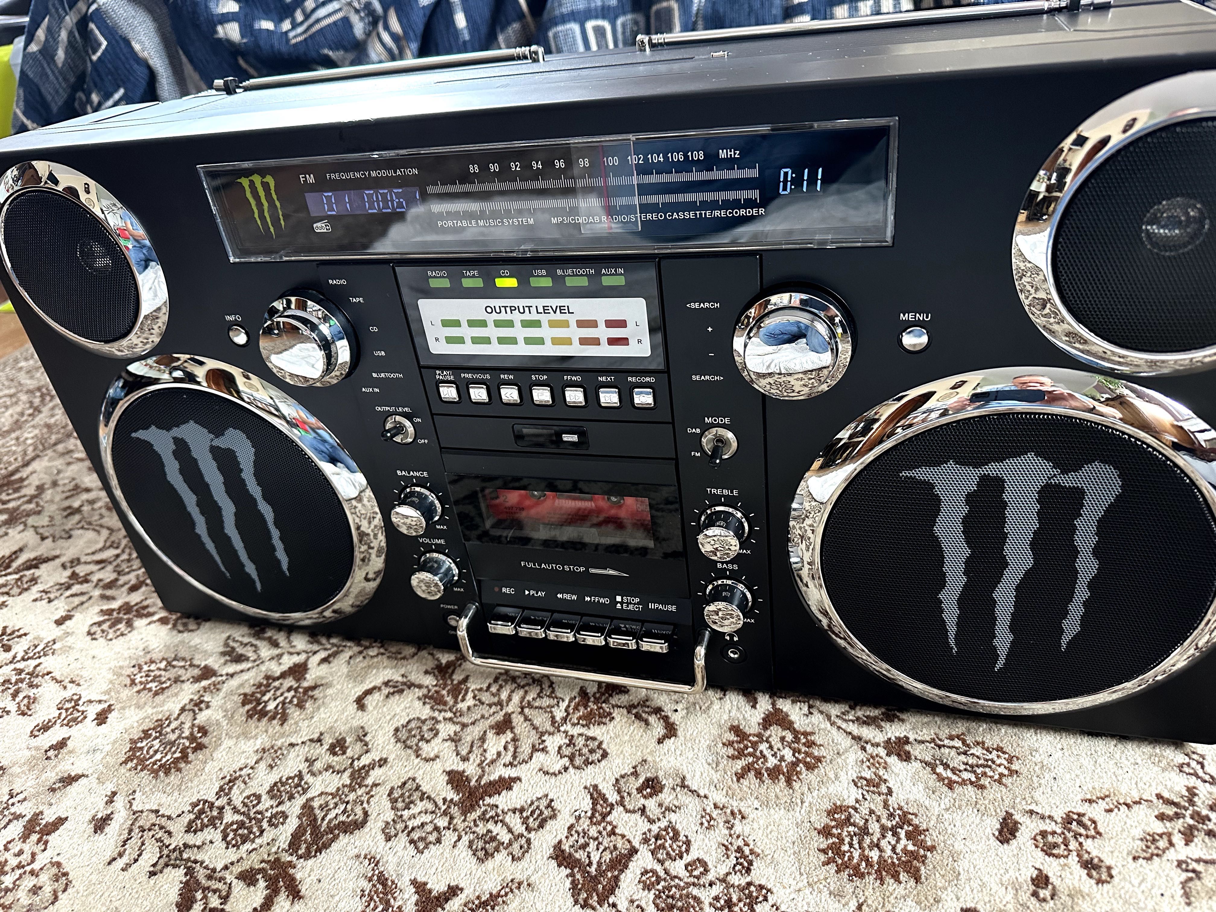 Bomboox  GPO Brooklyn Monster   DAB+/CD Retro -BLUETOOTH -brak dźwięku